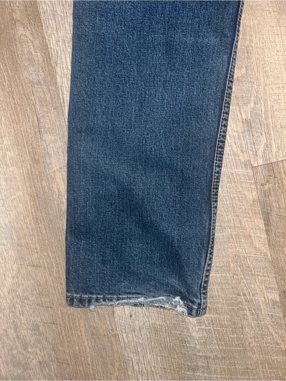 Levi's 505 Regular Fit Men's Straight-Leg W34 L32 Blue Denim EUC